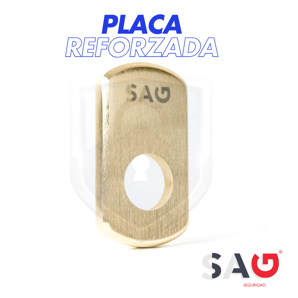 placa reforzada sag laton