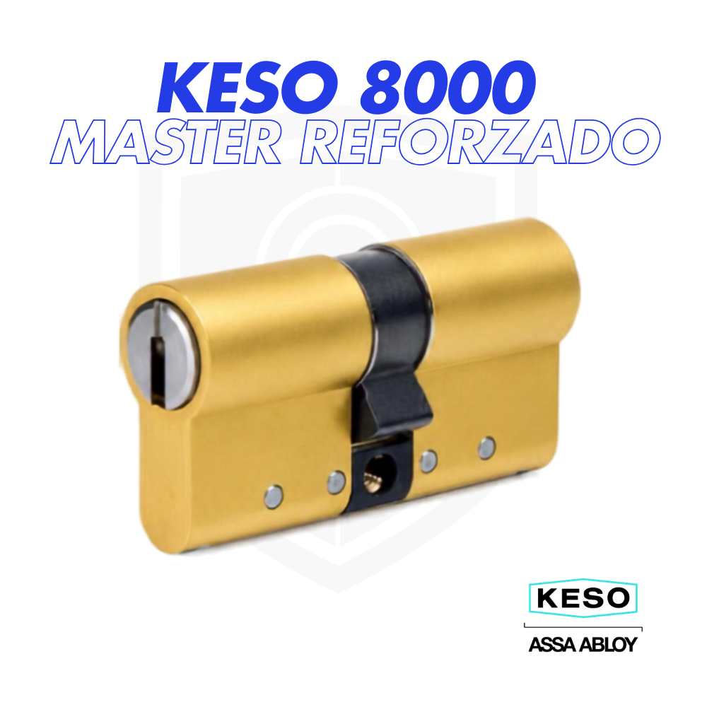 Bombín KESO 8000 Ω² Master Reforzado – Puente Acero CR-Ni