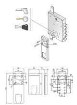 disec escudo magnetico mg410 CERROJO SAG