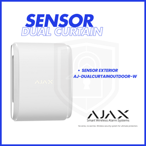 sensor de moviemiento dual curtain