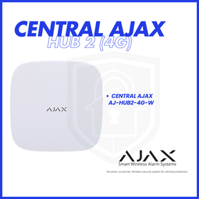 Central Alarma Hub 2 (4g) AJAX AJ-HUB2-4G-W