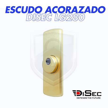 ESCUDO DISEC LG280 EZCURRA DORADO