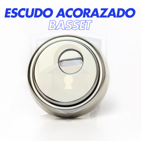 ESCUDO ACORAZADO BASSET PLATA