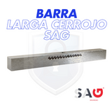 BARRA LARGA CERROJO SAG PLATA
