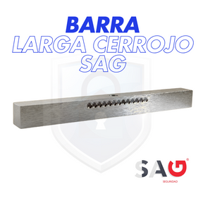BARRA LARGA CERROJO SAG PLATA