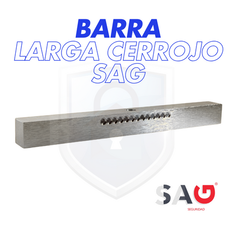 BARRA LARGA CERROJO SAG PLATA