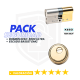 Pack de Seguridad KESO 8000 Omega2 Ultra + Escudo Basset