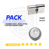 Pack de Seguridad KESO 8000 Omega2 Ultra + Escudo Basset