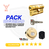 Pack de Seguridad M&C Condor + Escudo Magnético DISEC MRM25