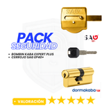 Pack Cerrojo SAG EP40 + Bombín KABA Expert Plus (Llaves Iguales)