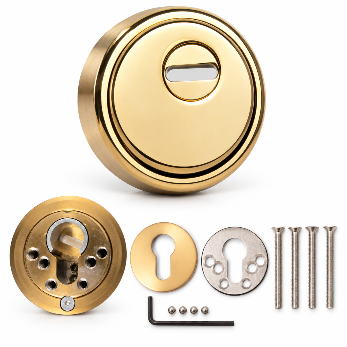 Escudo Acorazado Basset DMC – Acero Inoxidable Ajustable