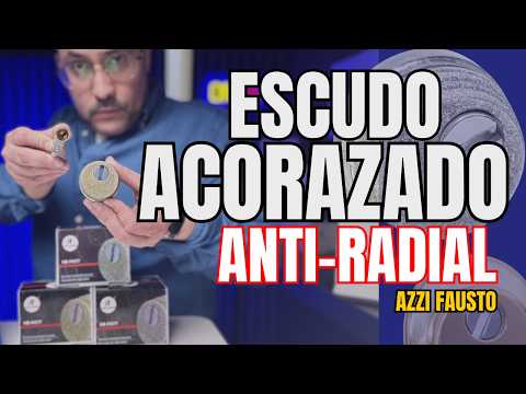 Escudo Antirradial Azzi Fausto – Acero HRC60 Alta Seguridad