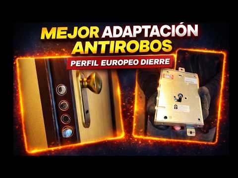 Kit Adaptación Dierre a Perfil Europeo – Cerradura