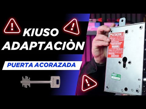 Cerradura de Perfil Europeo Moia para Puertas Acorazadas Kiuso