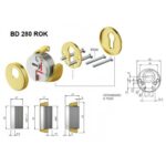 ESCUDO-DISEC-ROK-280 MEDIDAS