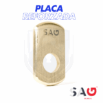 placa reforzada sag laton