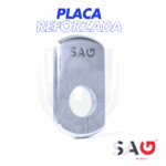 placa reforzada sag plata