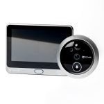 Ezviz DP2C Mirilla inteligente Full HD Wi-Fi, plata y negro