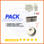 PACK DE SEGURIDAD CERROJO SAG EP50MC CONDOR DISEC ROK PLATA Seguridad Cerrajeros Madrid