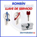 BOMBIN KABA EXPERT PLUS LLAVE DE SERVICIO NIQUEL