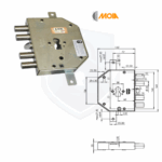 cerradura de perfil europeo moia media luna cr