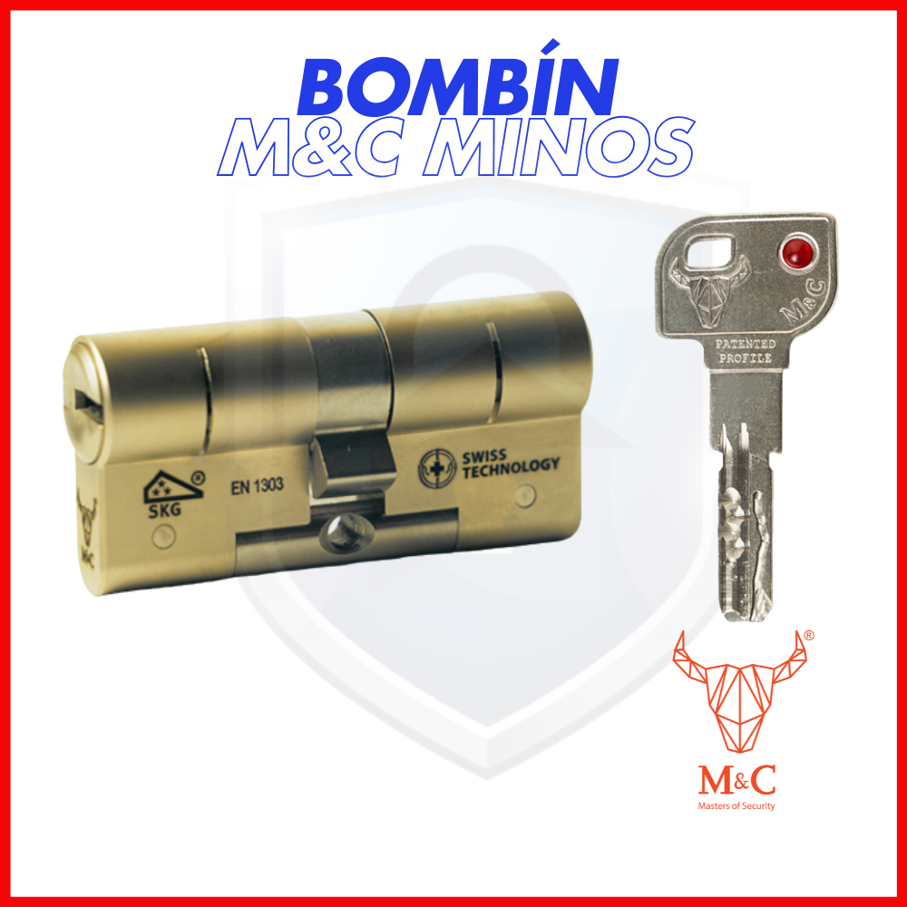 CILINDRO M&C MINOS LATON