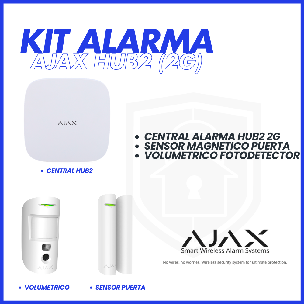 kit alarma ajax 1 1 Seguridad Cerrajeros Madrid